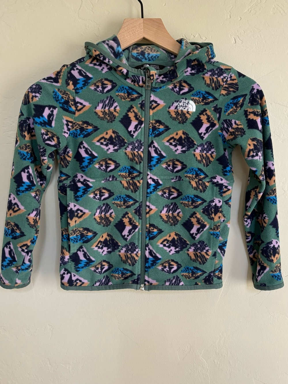 The North Face Kids Glacier Full-Zip Fleece Hoodie Size 6